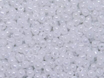Seed Beads – Size 6/0 – White Pearl – 10g Pack