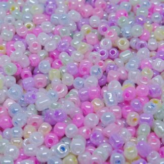 Seed Beads – Size 6/0 – Black Opaque – 10g Pack