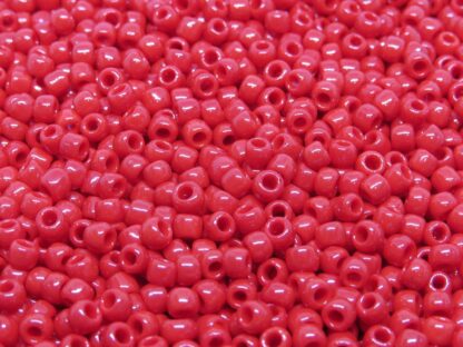 Toho Seed Beads – Opaque Pepper Red – Size 6/0 – 10g Pack
