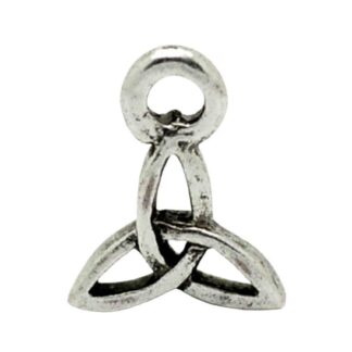 Trinity Knot Charm – Antique Silver – 10x8mm
