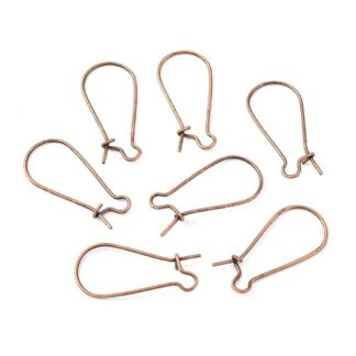 Bronze, Copper & Gunmetal Earring Findings