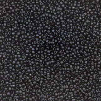 Toho Seed Beads – Opaque Jet – Size (11/0) – 10g Pack