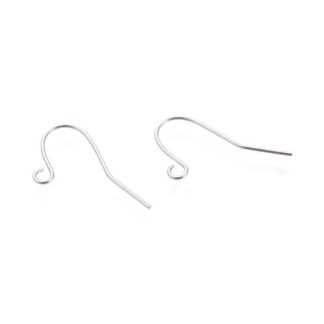 Earwires  – Stainless Steel – 17x19mm – Pack Of 10 Pairs