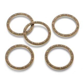 Split Rings – Copper – 7×1.4mm – Pack Of 50