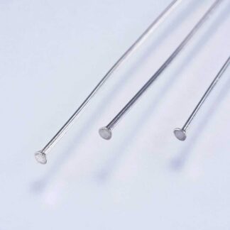 Head Pins – Stainless Steel – 50×0.6mm – Pack Of 50