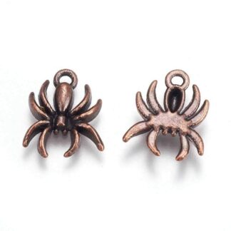 Spider Charm – Copper – 18x14mm