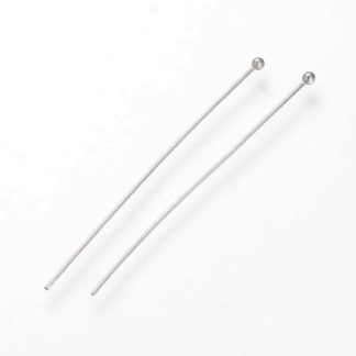 Earring Posts – Stainless Steel – 10mm – Pack Of 10 Pairs