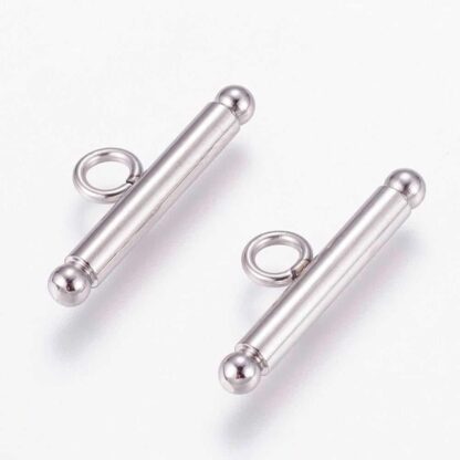 Toggle Clasp – Stainless Steel – 21mm – 1 Set