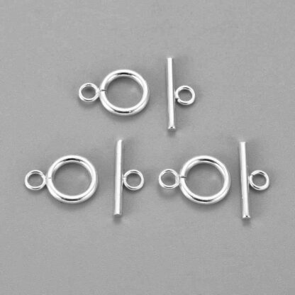 Toggle Clasp – Silver – Stainless Steel – 16mm