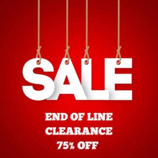 75% Off Final Clearance