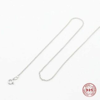 Sterling Silver 925 Rolo Chain -18inch – 1.5mm Width