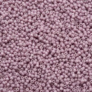 Toho Seed Beads – Opaque Luster Pale Mauve – Size (11/0)  – 10g Pack