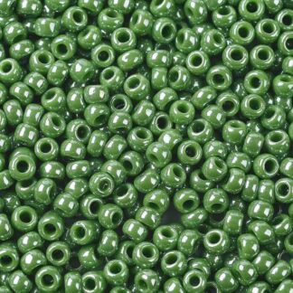 Toho Seed Beads - Opaque Luster Mint Green  - Size 8/0 - 10g Pack