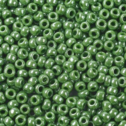 Toho Seed Beads – Opaque Luster Mint Green  – Size 8/0 – 10g Pack