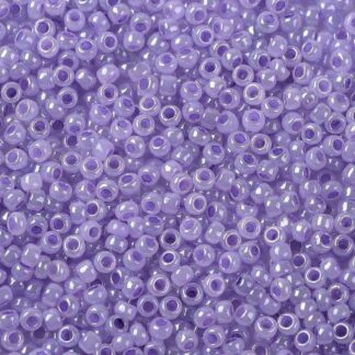 Toho Seed Beads - Lavender Ceylon Pearl  - Size 8/0 - 10g Pack
