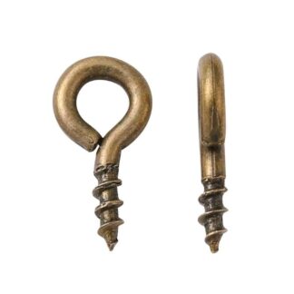 Screw in Peg Bail – Antique Bronze – 8x4mm