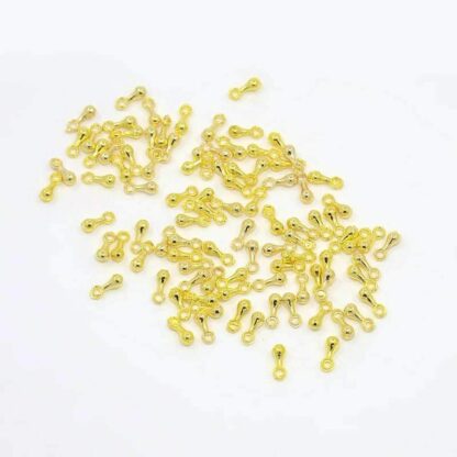 Chain Extender Drop – Bright Gold – 7×2.5mm