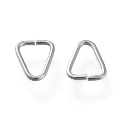 Stainless Steel Triangle Bail – 6.5x5mm