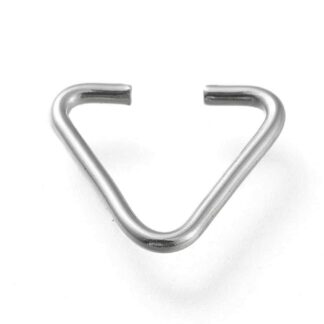Stainless Steel Triangle Bail – 10x12mm